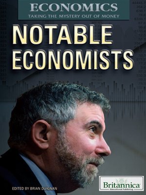 cover image of Notable Economists